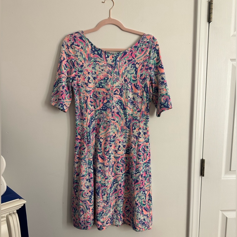 Lilly Pulitzer Celia Multi La Playa Fit and Flare Dress